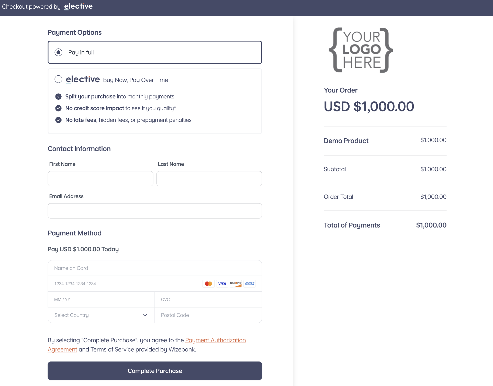 Pay in Full